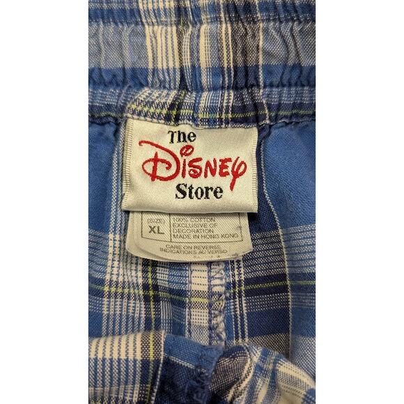Disney Store Cheshire Cat Blue White Pajama Bottoms Size XL - Picture 5 of 7
